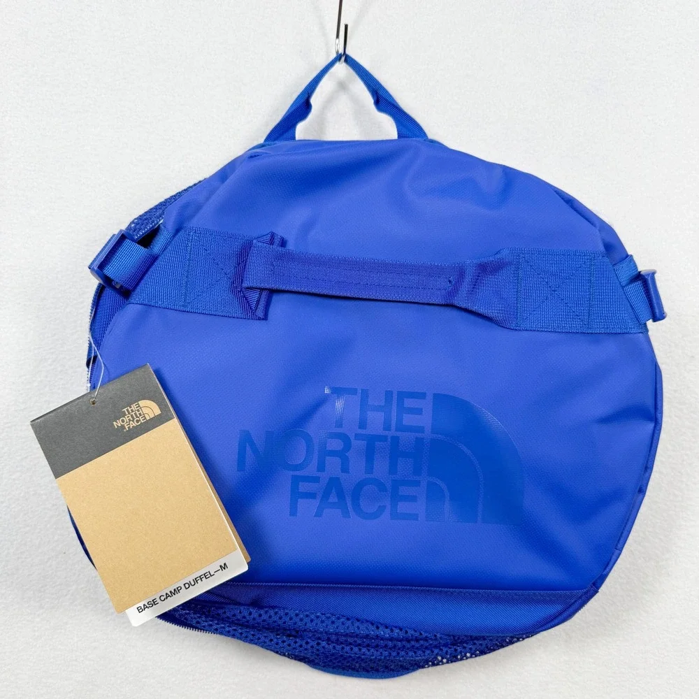The North Face Base Camp Duffel 71L / Size M TNF Blue Travel Bag NF0A52SA - NEW